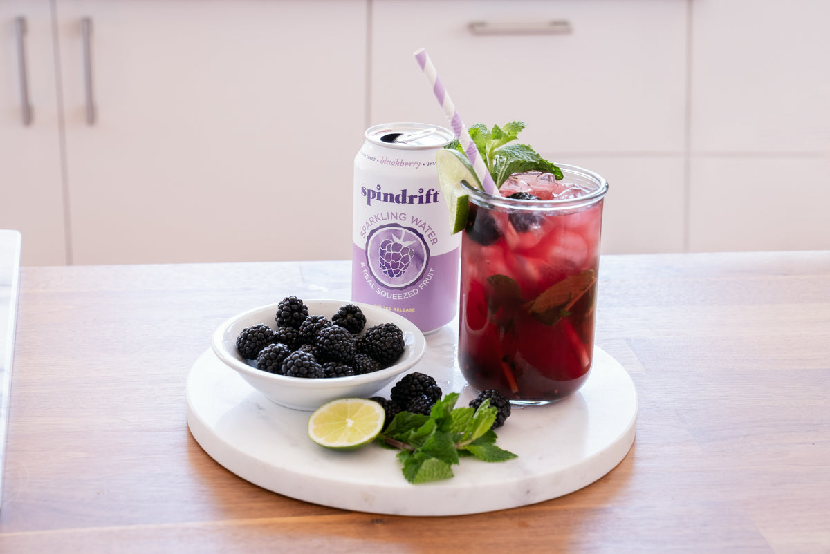 Blackberry Mojito Mocktail Recipe