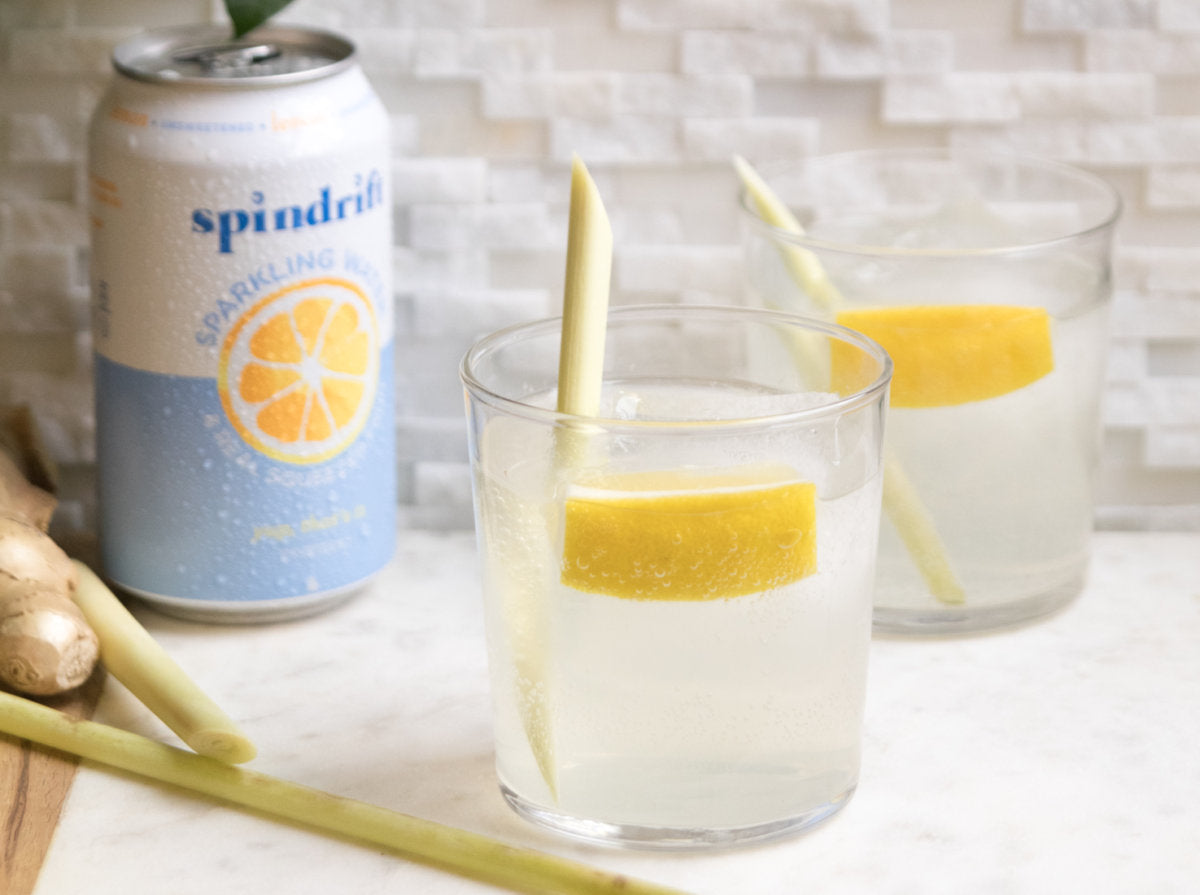 Three-Lemon Ginger Spritz