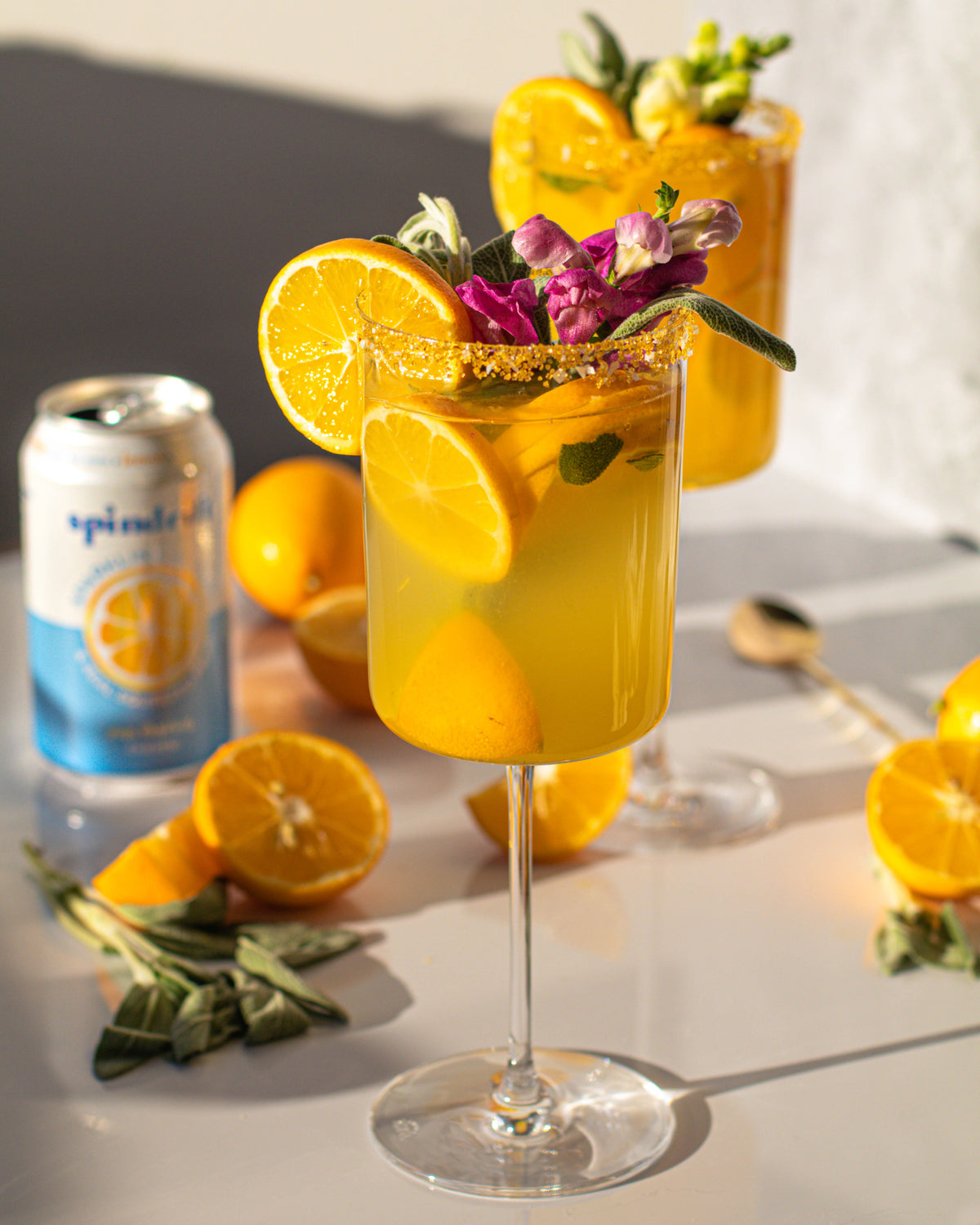 Sparkling Meyer Lemon & Sage Smash