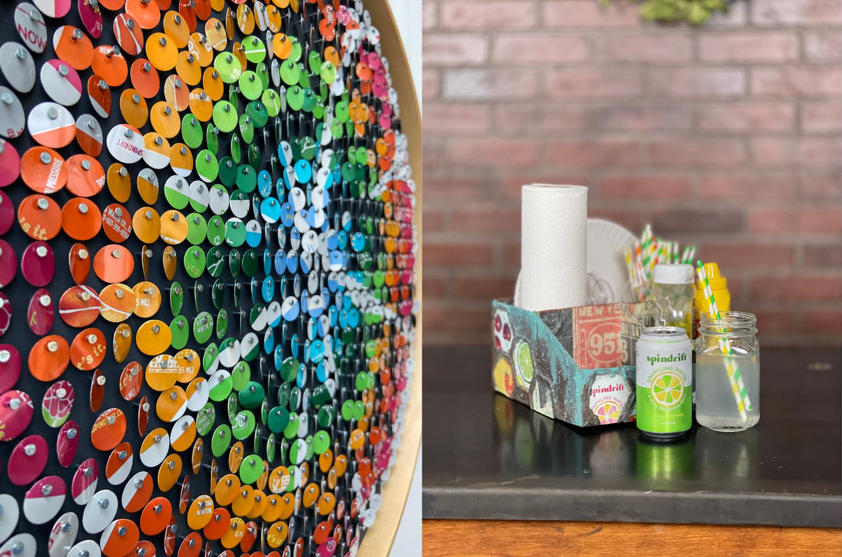 Upcycling with Spindrift