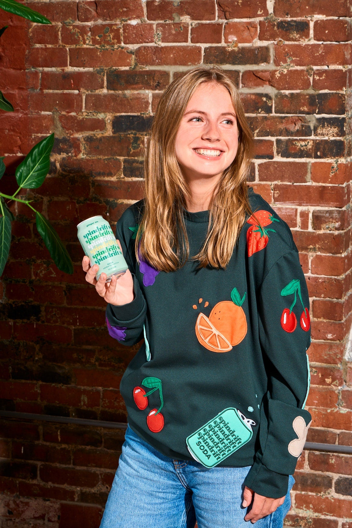 Zero Waste Daniel x Spindrift Fruit Crewneck