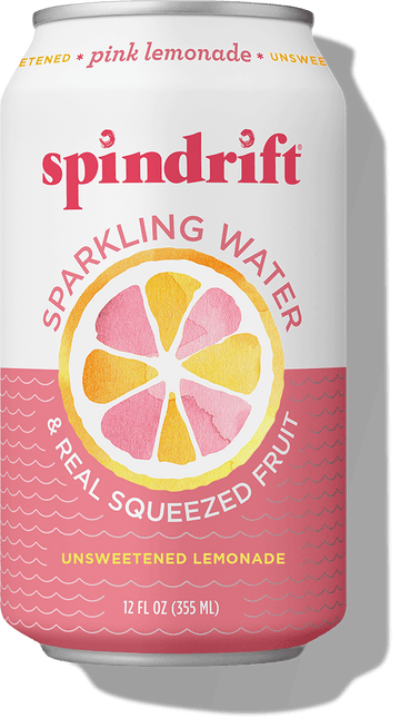 Heroic Can Display: Spindrift Pink Lemonade